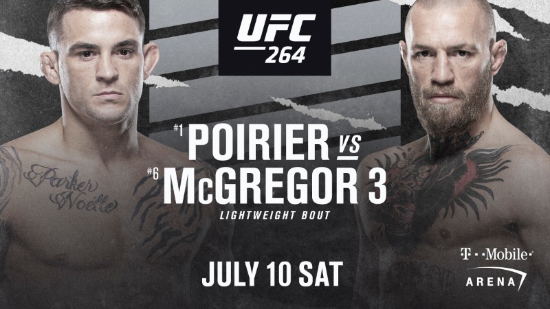 UFC 264: McGregor vs. Poirier III to be held in Las Vegas at full capacity