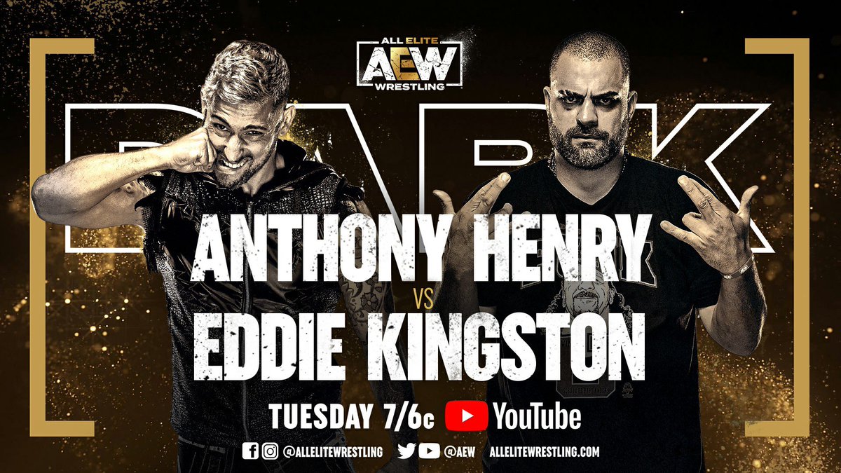 Eddie Kingston vs. Anthony Henry part of 12-match AEW Dark