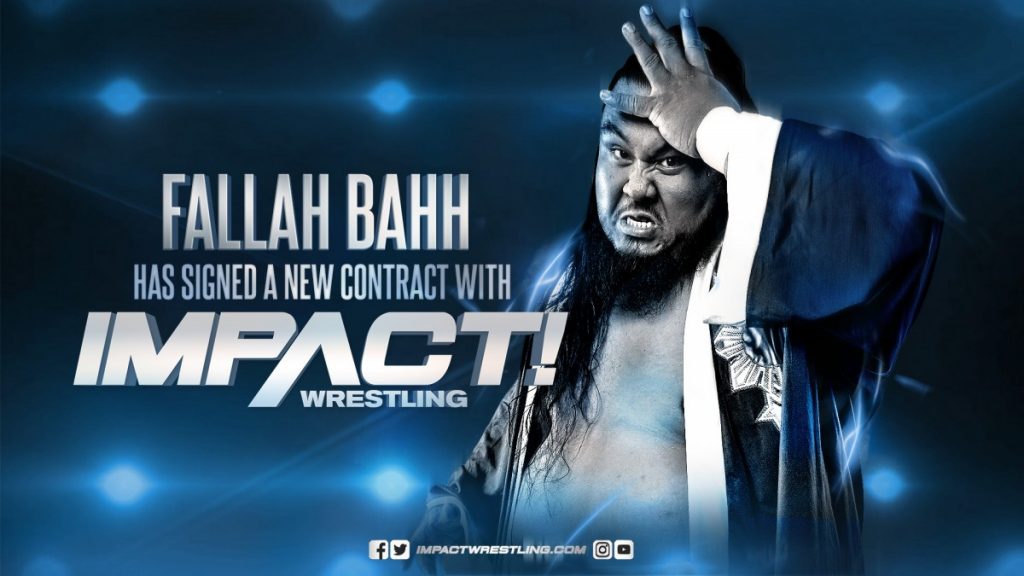 Fallah Bahh signs multi-year deal with Impact Wrestling