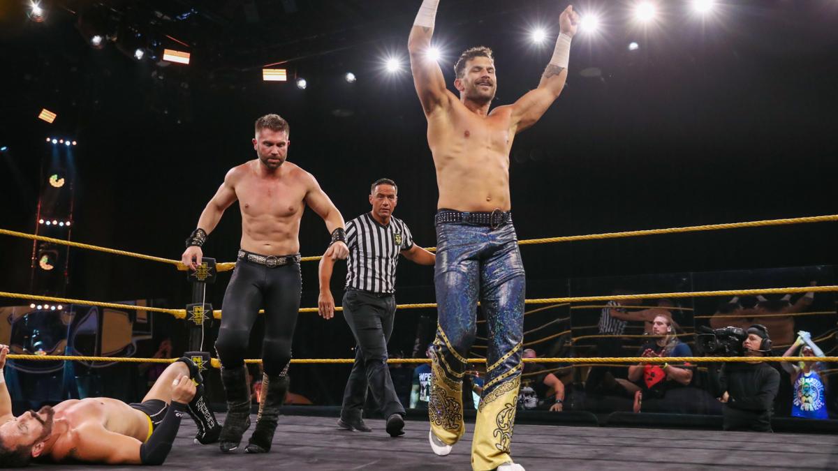 Fandango returns in NXT tag team number one contender’s match