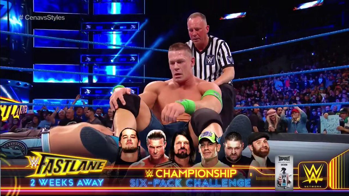 John Cena gets added to WWE Fastlane main event