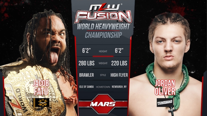 MLW Fusion results: Jacob Fatu vs. Jordan Oliver World title match