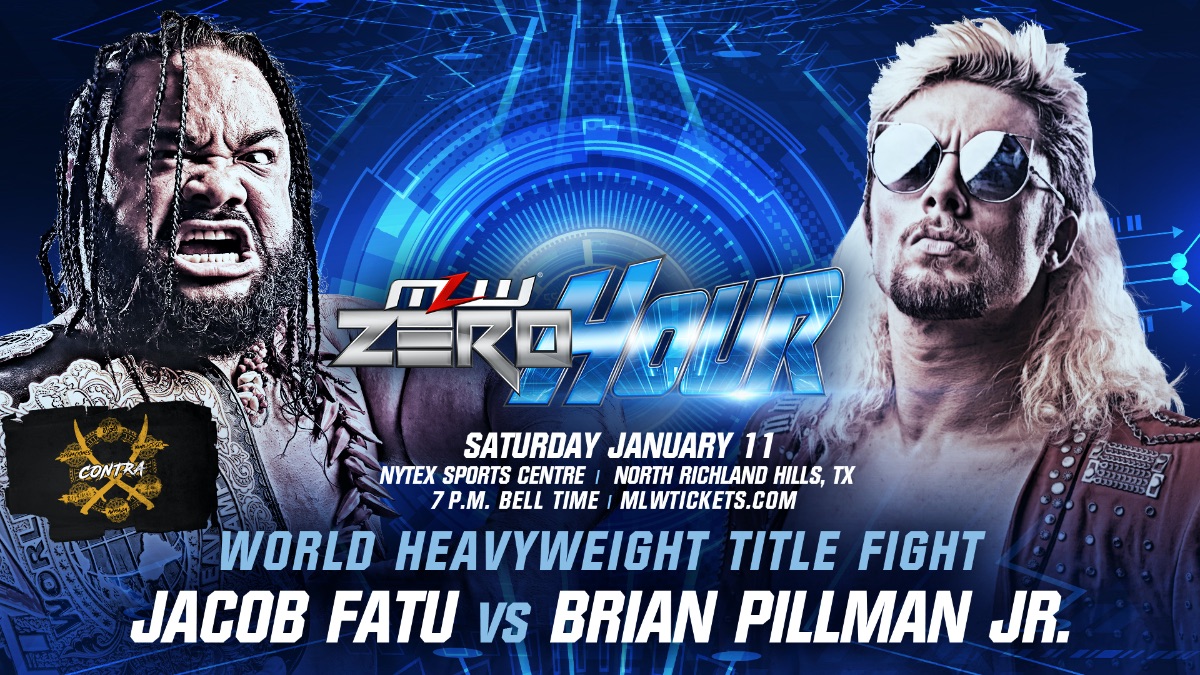 Brian Pillman Jr. to challenge for MLW World title at Zero Hour