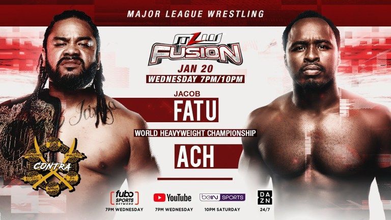 MLW Fusion results: Jacob Fatu vs. ACH World title match