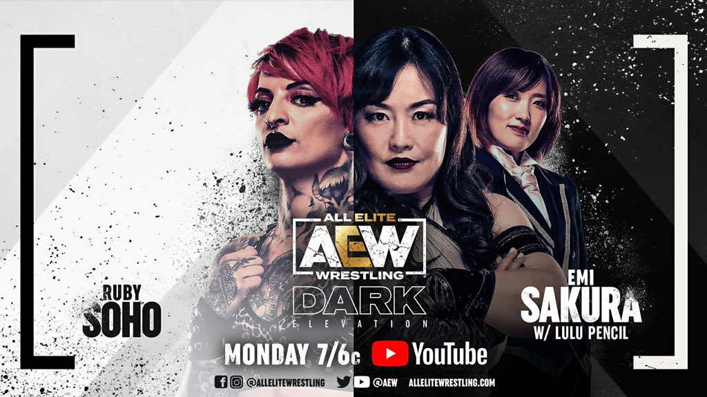 Soho vs. Sakura, Janela vs. Crowbar set for AEW Dark: Elevation