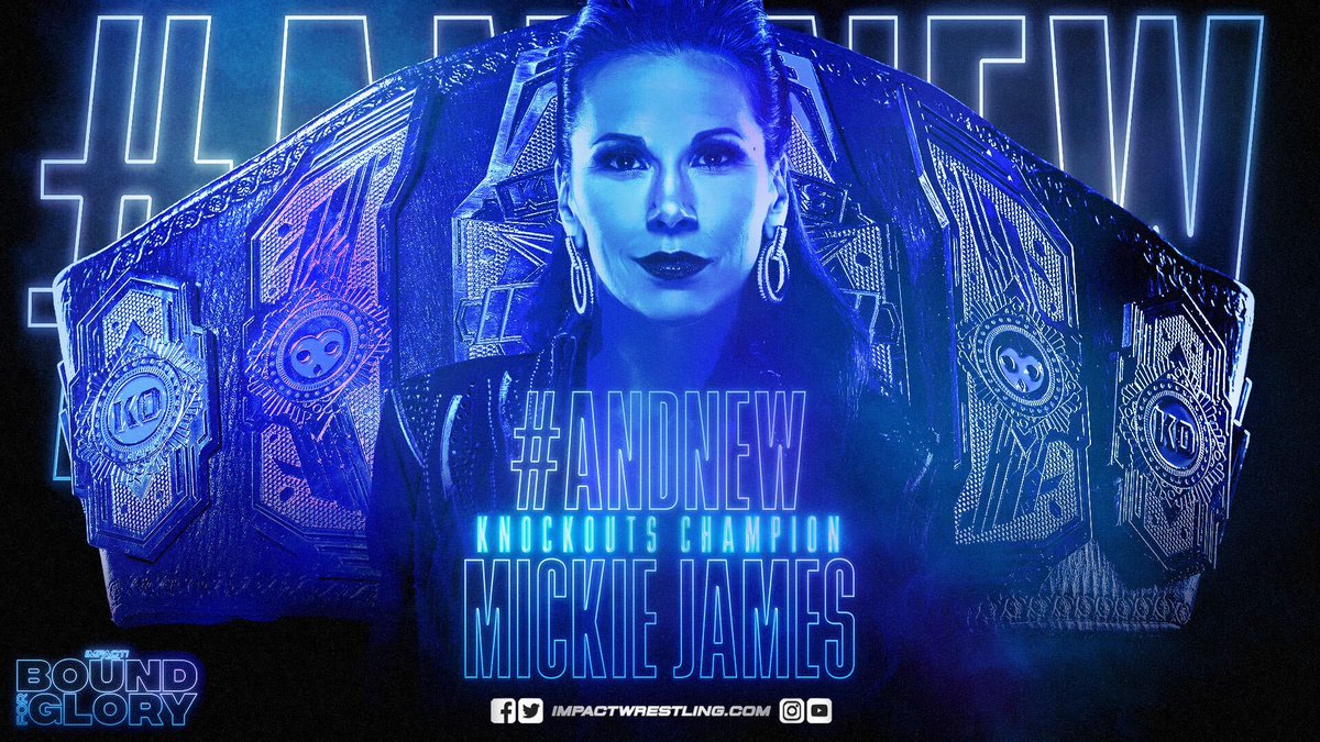 Mickie James wins Knockouts title at Impact Bound for Glory