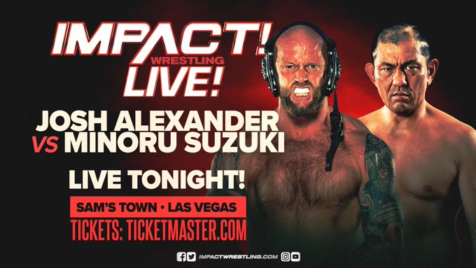 Impact notes: Alexander vs. Suzuki, Sunday TV taping results