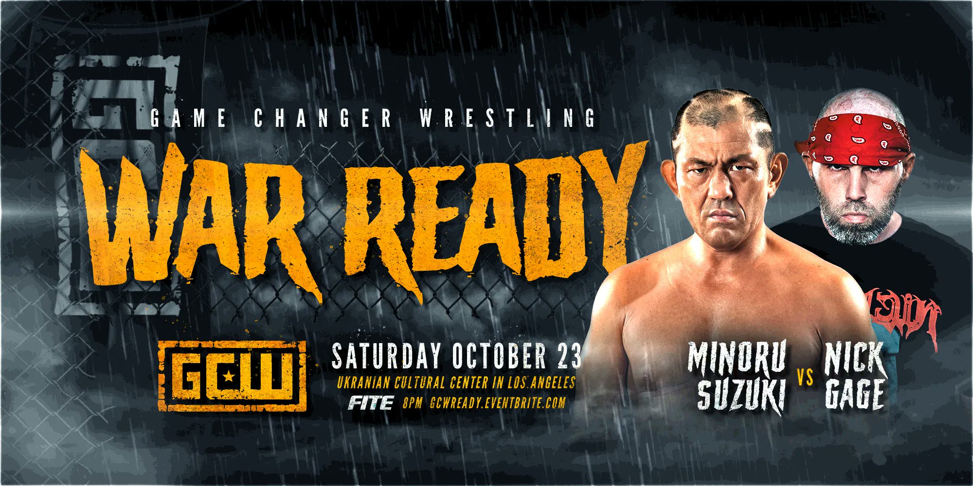 GCW War Ready live results: Nick Gage vs. Minoru Suzuki