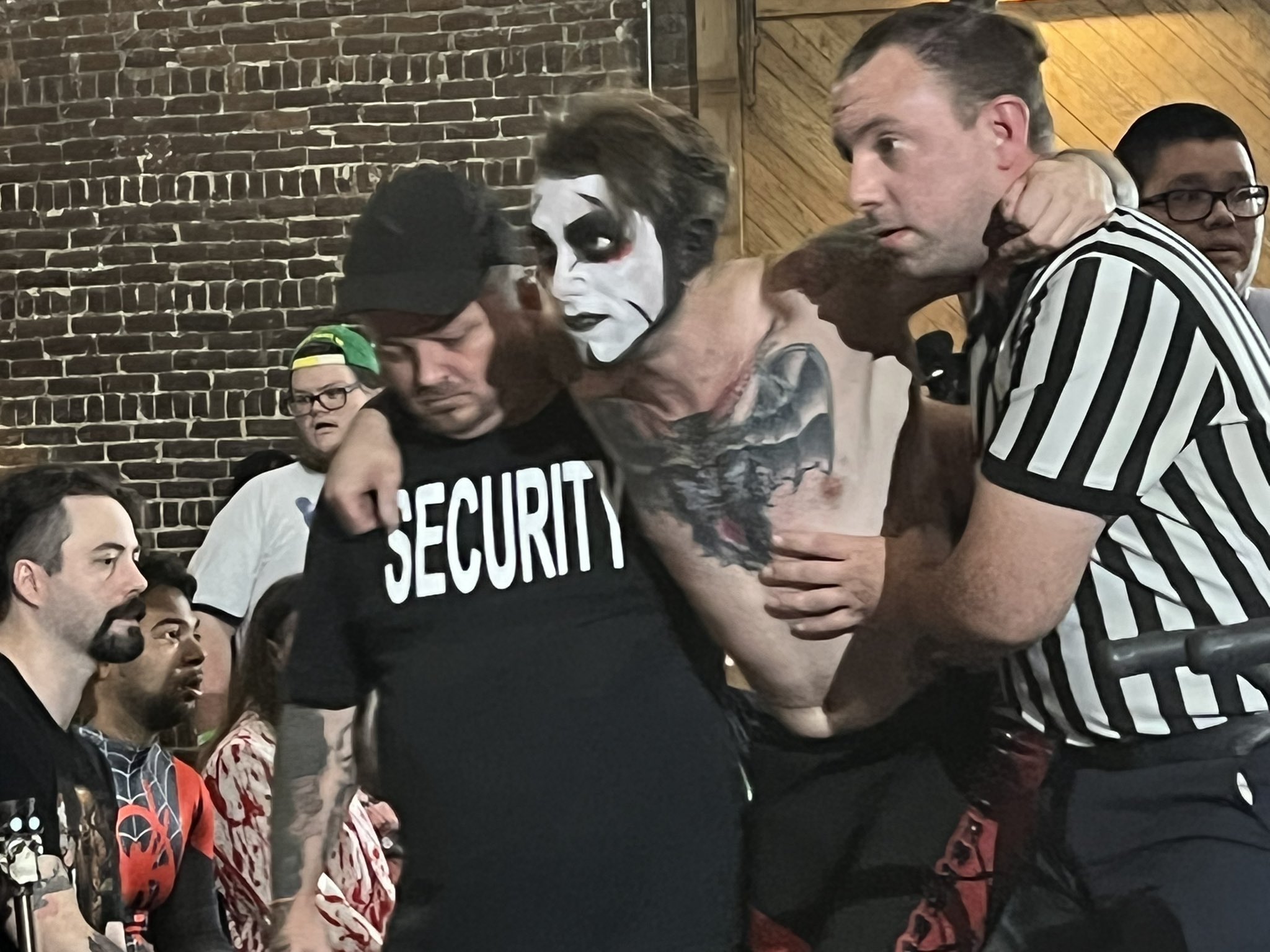 Danhausen, Mance Warner suffer ankle injuries at Sunday indie show