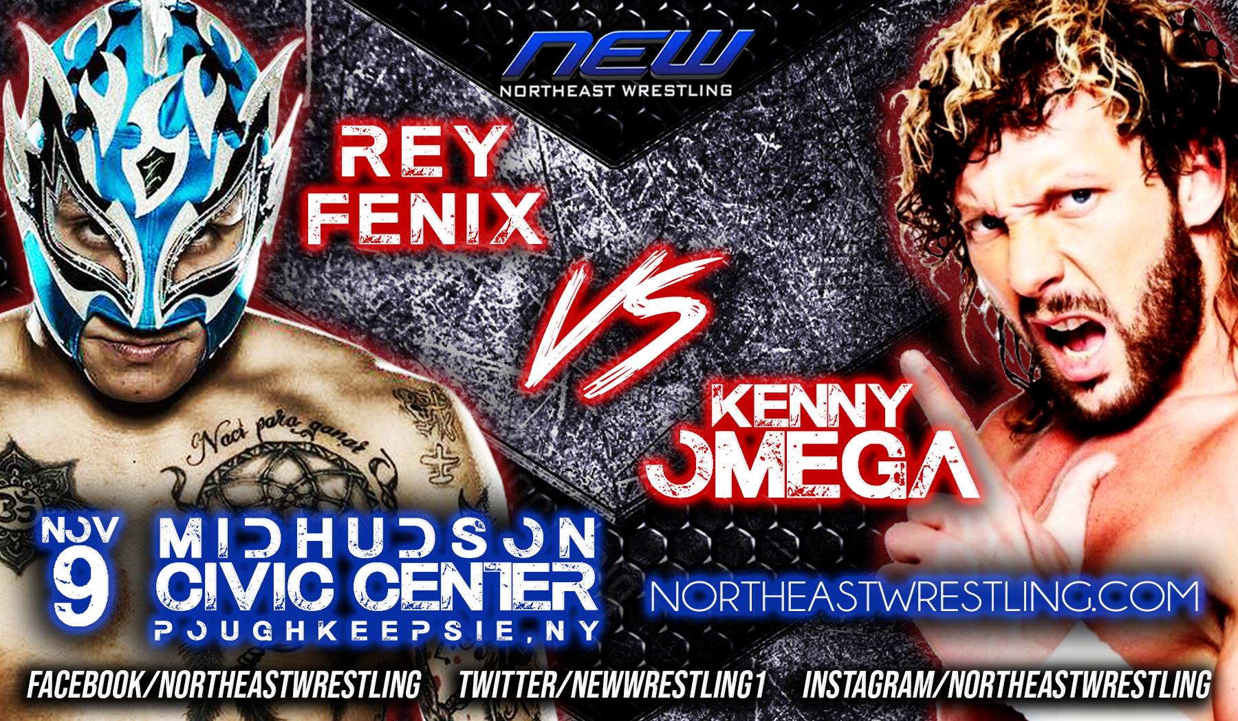 Kenny Omega vs. Fenix set for Northeast Wrestling show