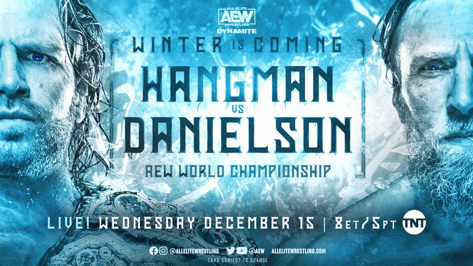 Page vs. Danielson World title match set for AEW Winter is Coming