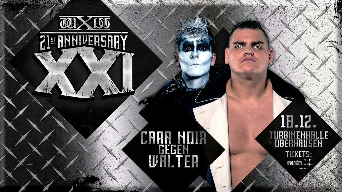 WALTER returning to wXw for 21st Anniversary event