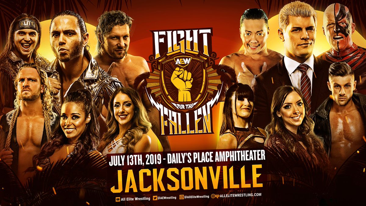 AEW Fight for the Fallen live results: Young Bucks vs. Rhodes brothers