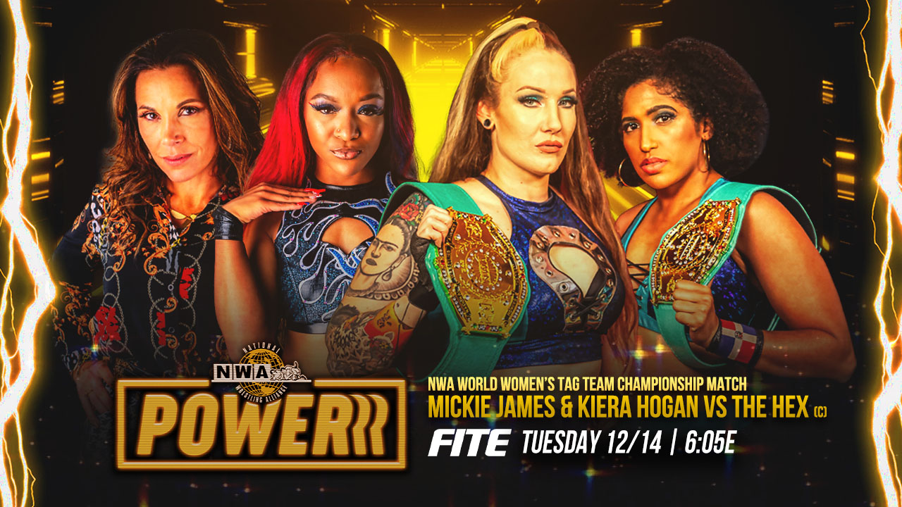 NWA Power results: Mickie James & Kiera Hogan vs. The Hex