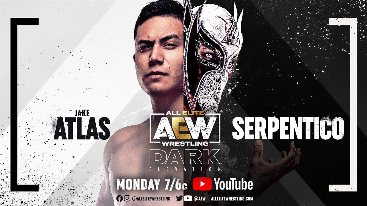 Jake Atlas debut part of eight-match AEW Dark: Elevation lineup