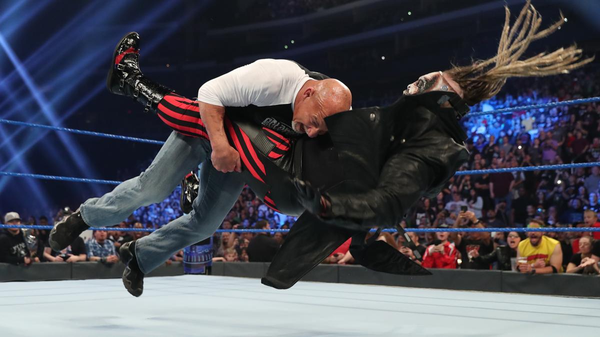 WWE SmackDown video highlights: Goldberg spears The Fiend
