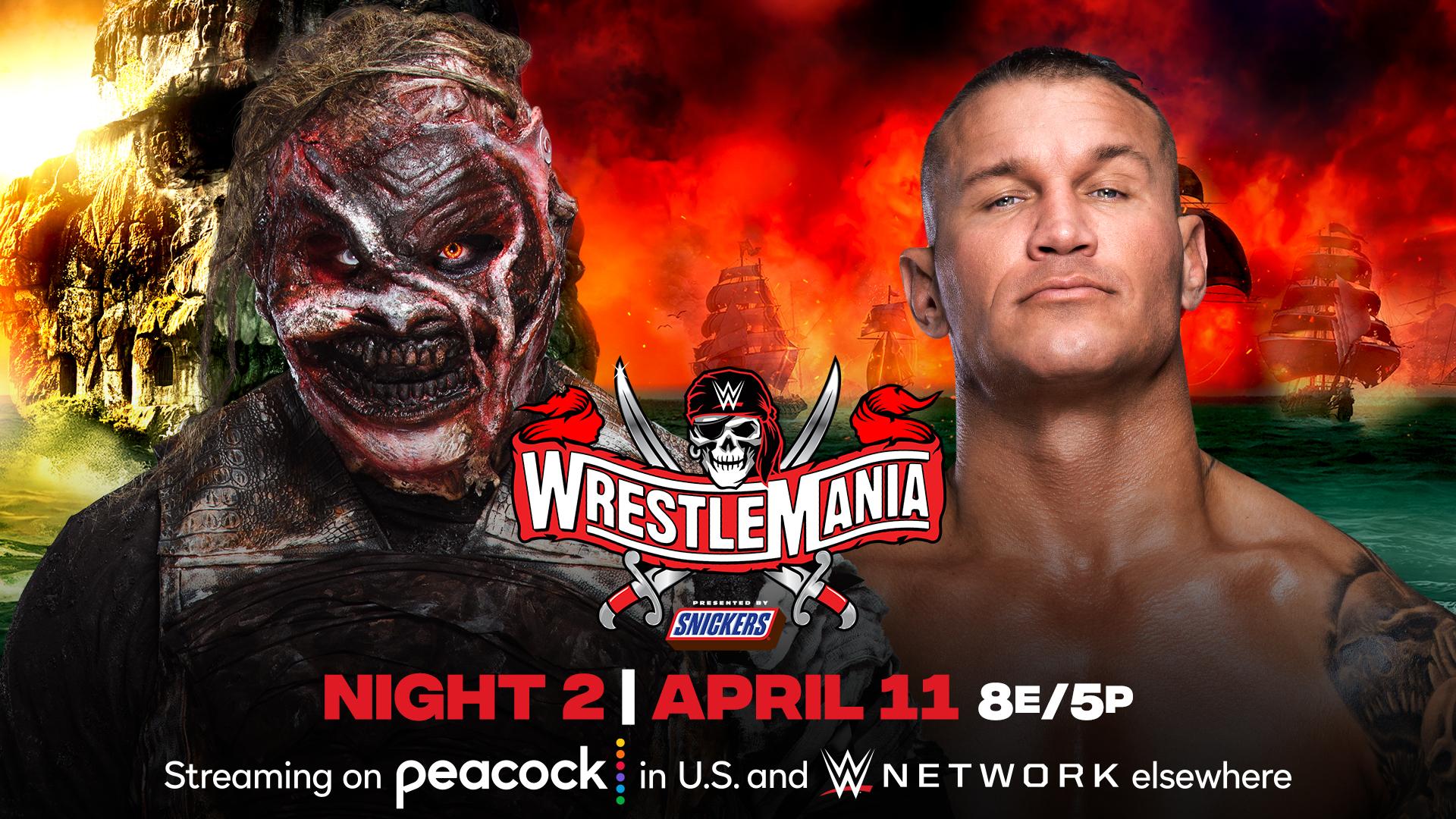 WWE announces matches for WrestleMania 37 nights one and two