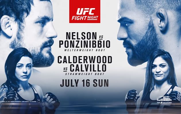 UFC Fight Night 113 live results: Nelson vs. Ponzinibbio