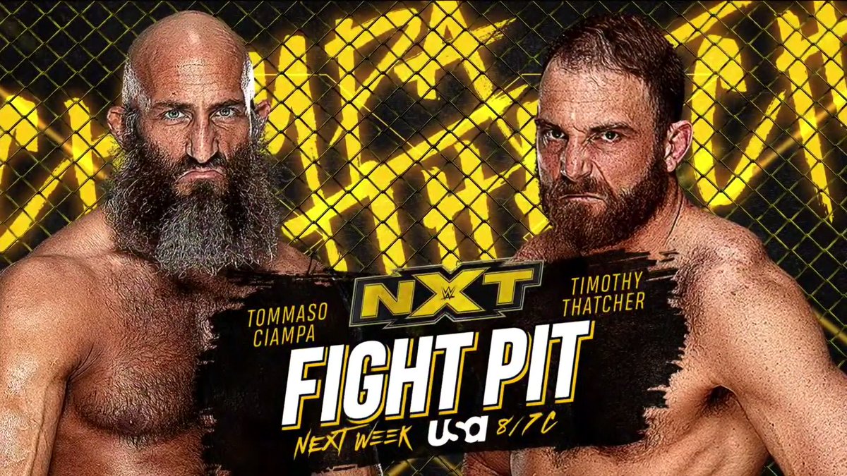 Ciampa-Thatcher Fight Pit, Dusty Classic matches set for WWE NXT