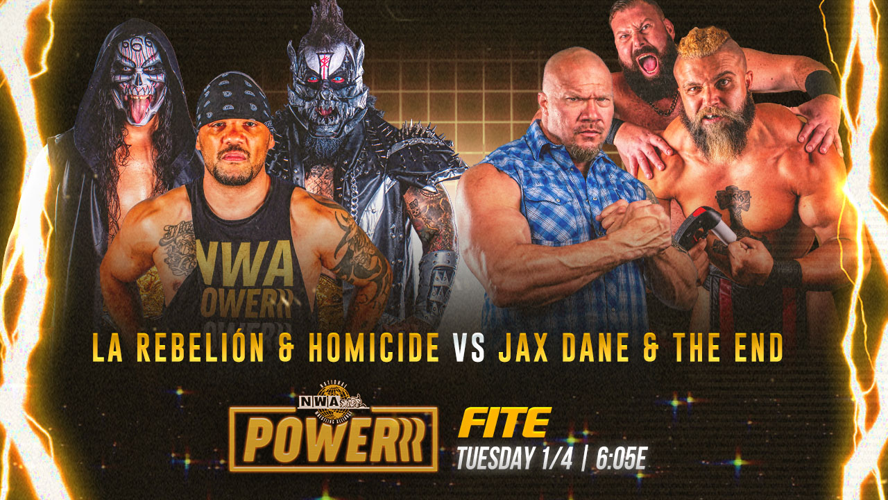 NWA Power results: La Rebelion & Homicide vs. Jax Dane & The End