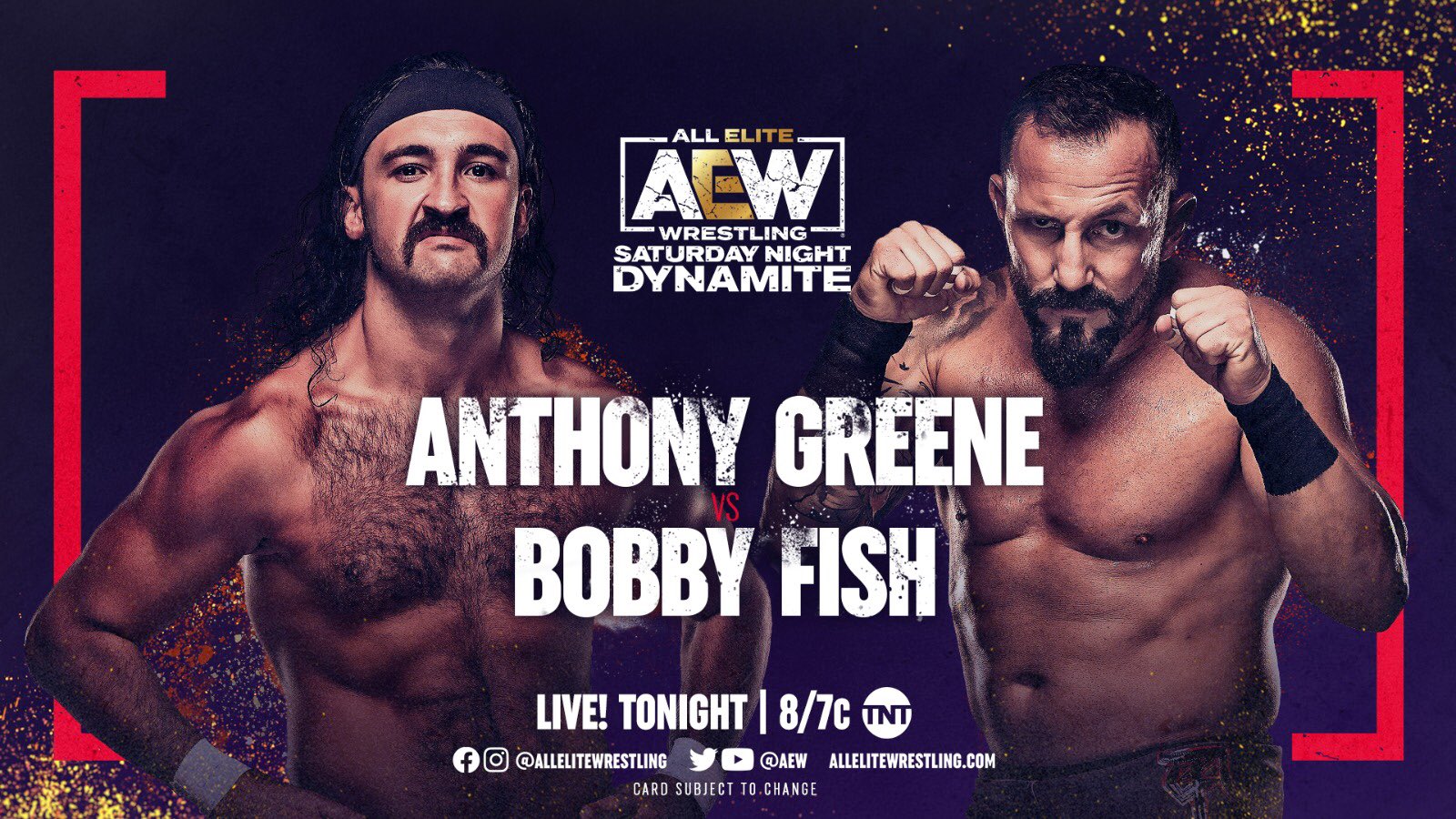 Bobby Fish vs. Anthony Greene announced for AEW Dynamite