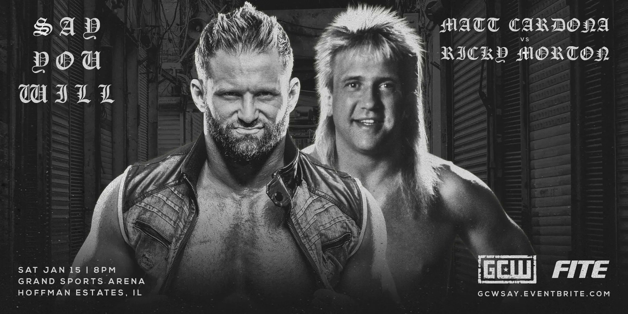 Matt Cardona vs. Ricky Morton added to GCW Say You Will
