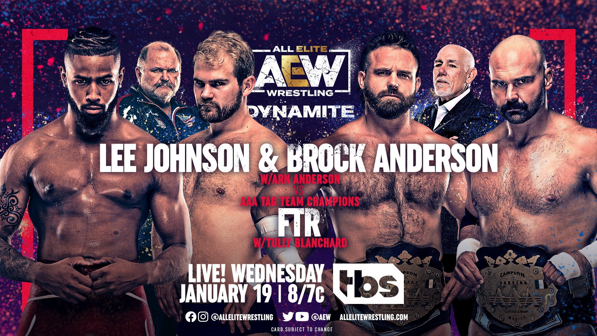 FTR vs. Johnson & Anderson AEW Dynamite match canceled due to medical protocols