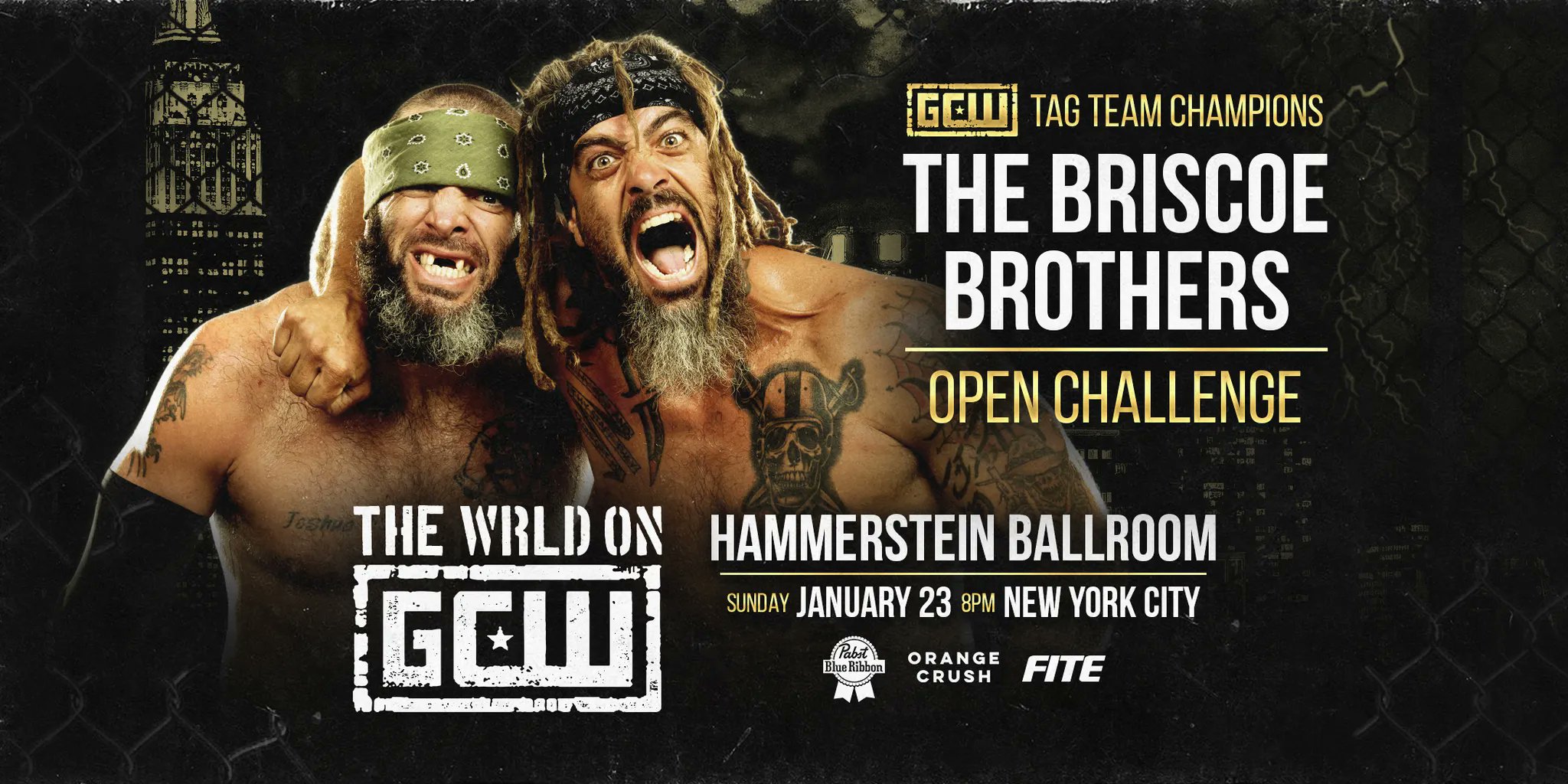 The Briscoes open challenge set for The Wrld on GCW