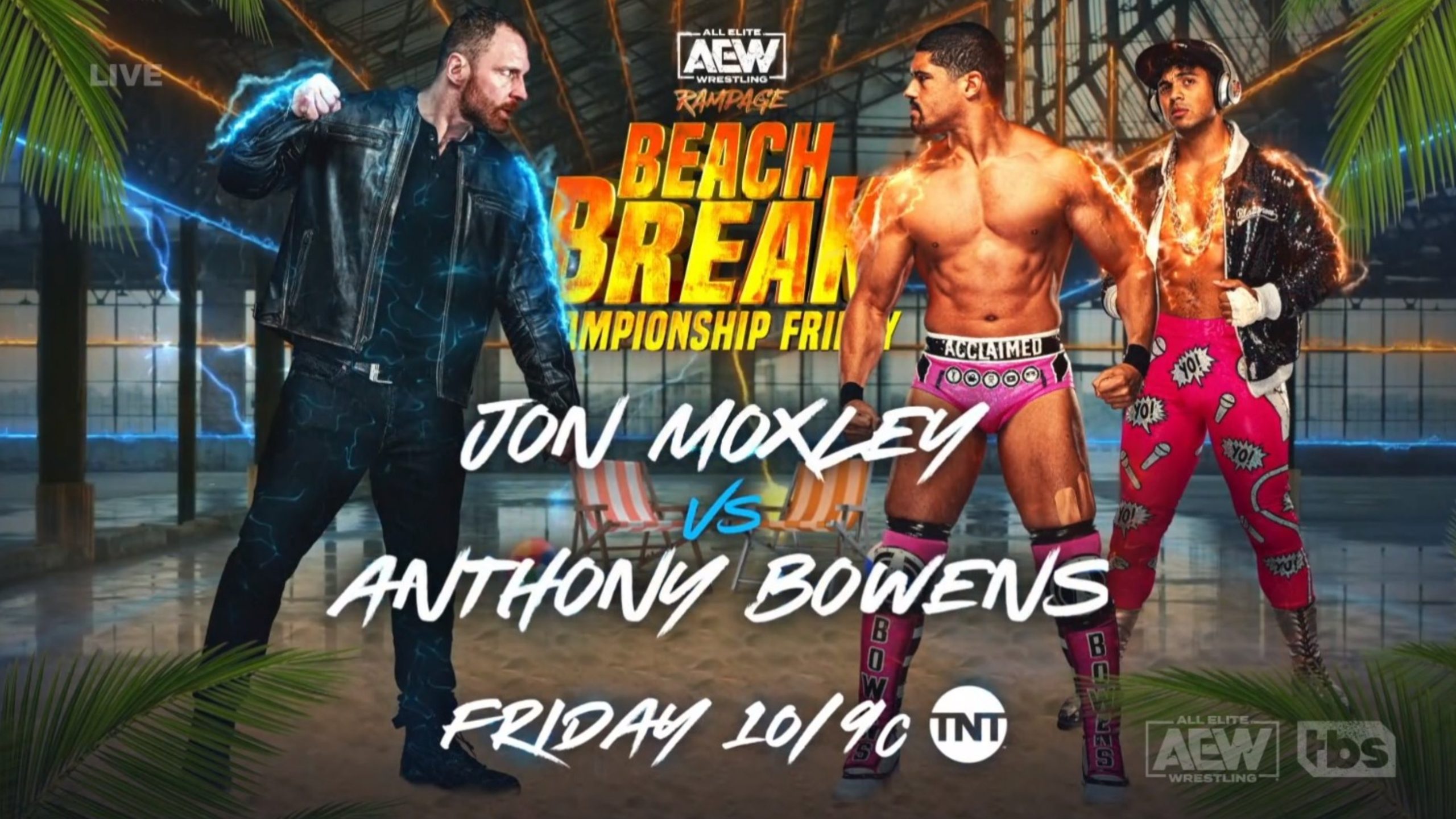 Jon Moxley, two title matches set for AEW Rampage Beach Break