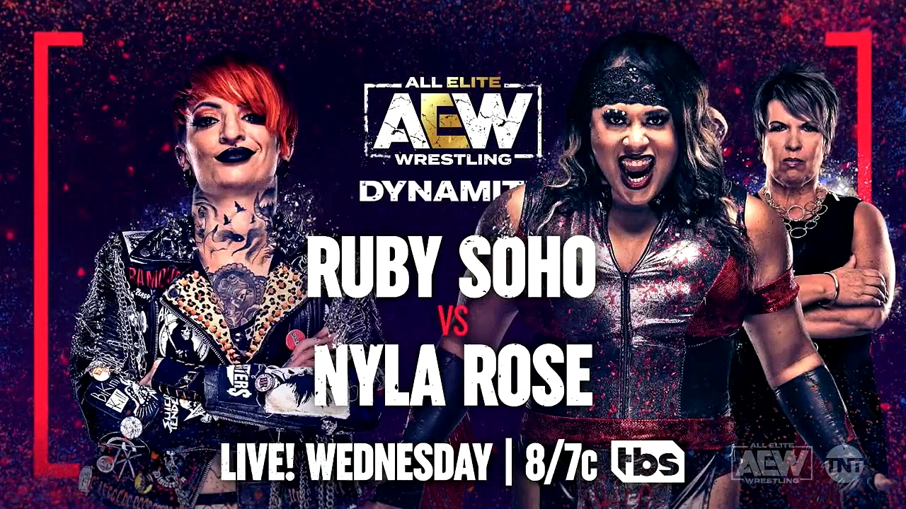 Ruby Soho vs. Nyla Rose added to AEW Dynamite