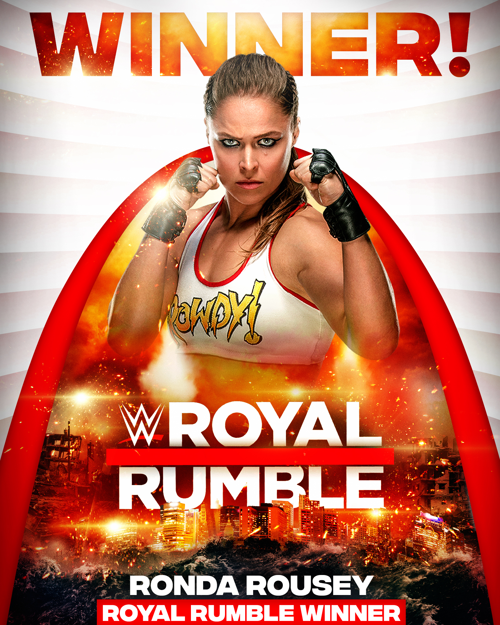 Ronda Rousey returns to WWE, wins women’s Royal Rumble match