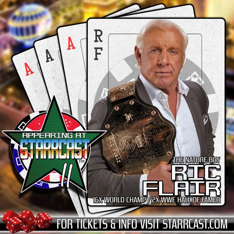 Ric Flair unable to appear at Starrcast due to health issues