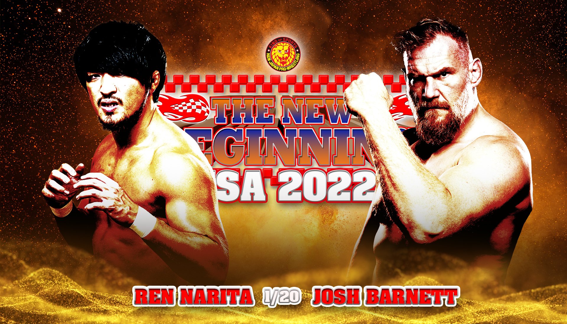 Josh Barnett vs. Ren Narita set for NJPW Strong