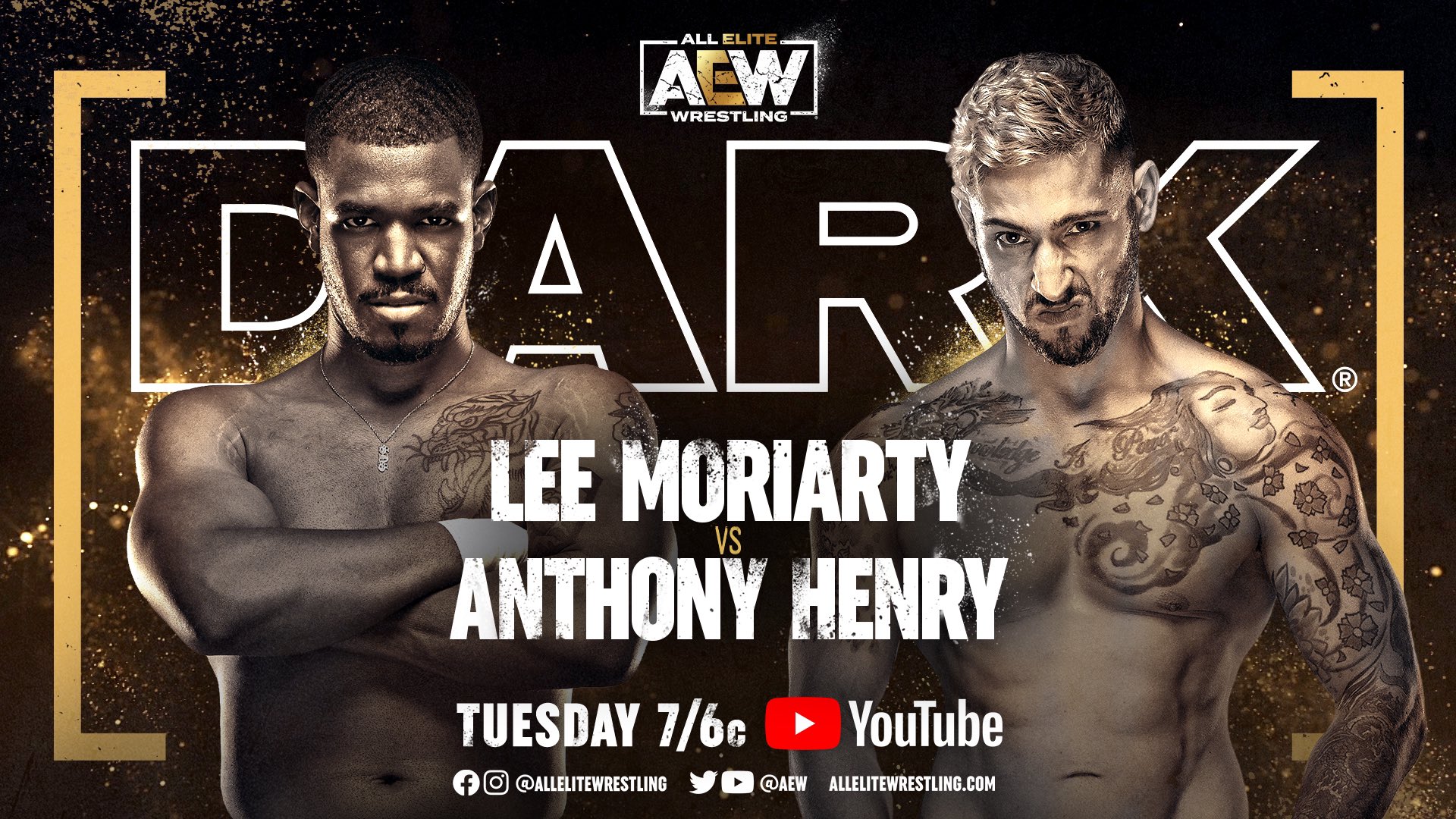 Lee Moriarty vs. Anthony Henry part of nine-match AEW Dark