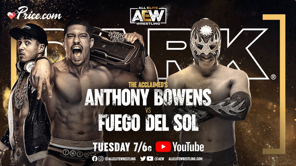Max Caster, Anthony Bowens, Tony Nese set for 11-match AEW Dark