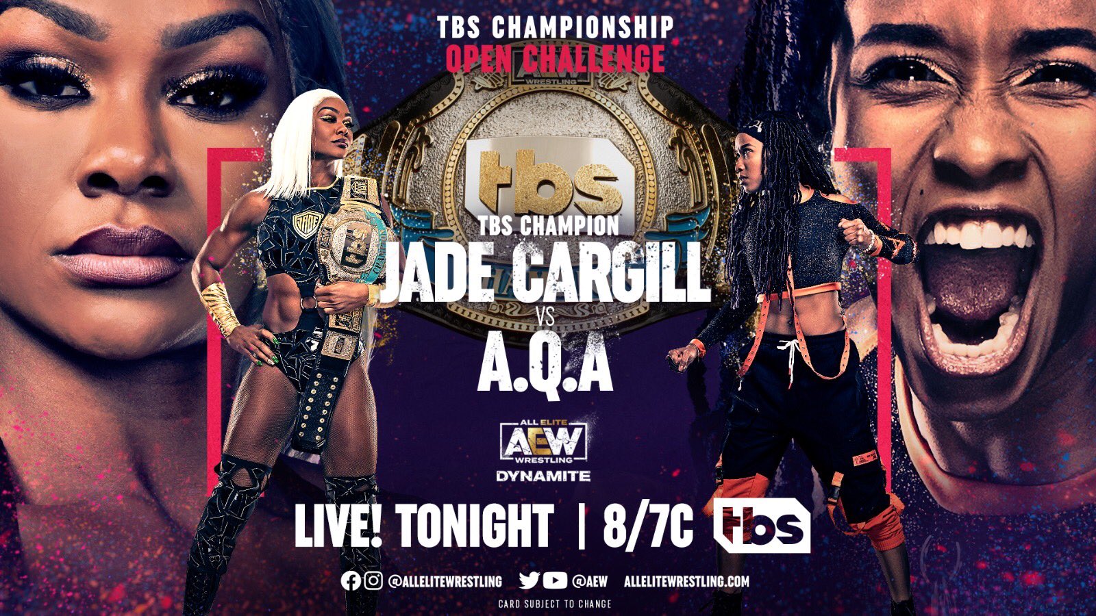 AQA to make AEW Dynamite debut in TBS title match