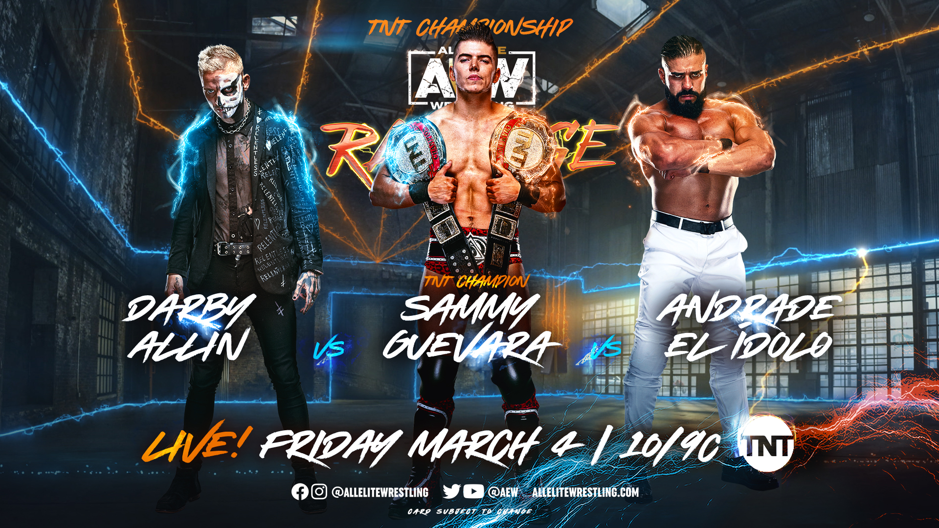 AEW Rampage live results: Revolution go-home show, TNT title match