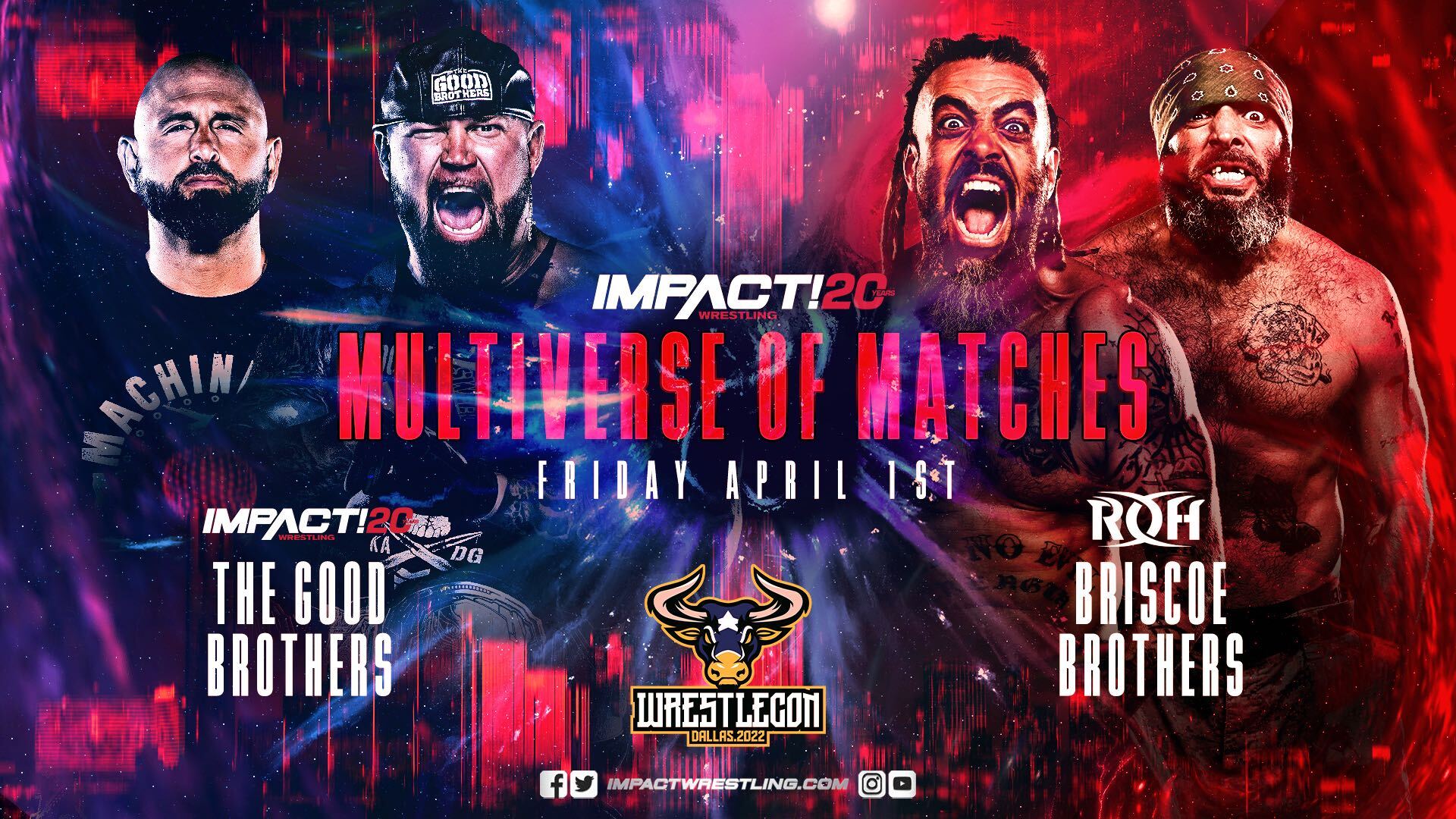 Good Brothers vs. The Briscoes set for Impact Multiverse of Matches