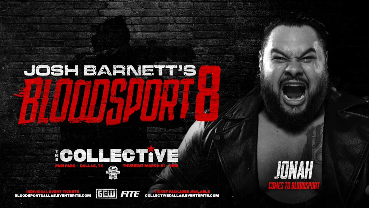 JONAH to make Josh Barnett’s Bloodsport debut