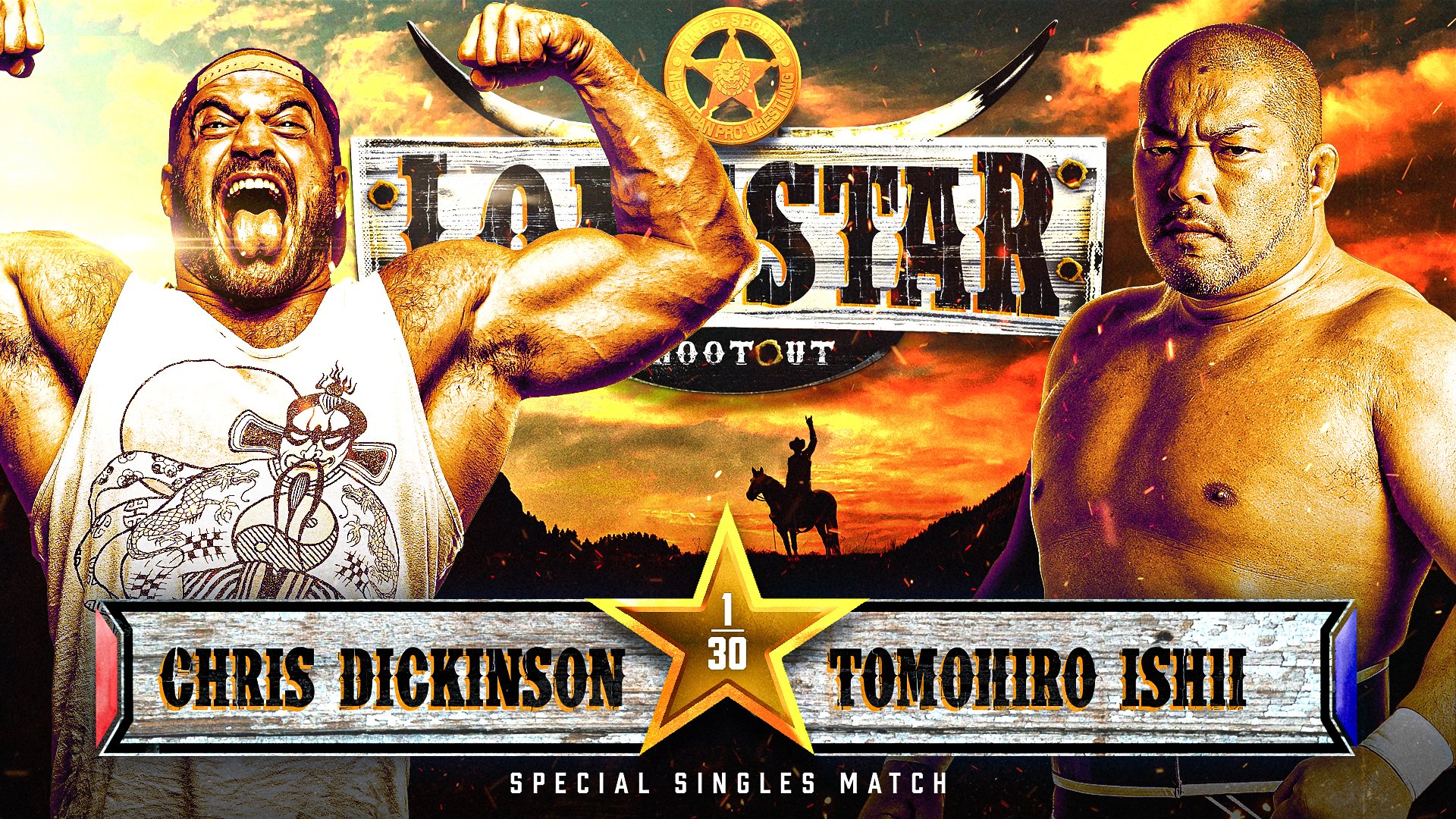 Tomohiro Ishii vs. Chris Dickinson set for NJPW Lonestar Shootout