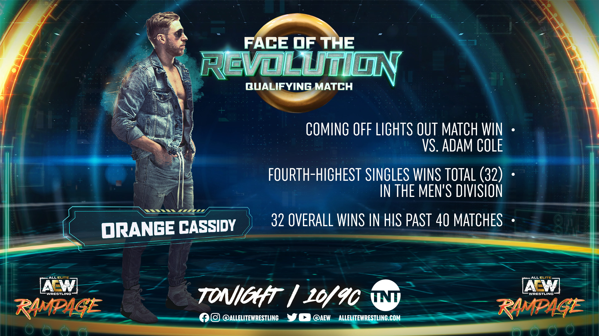 Orange Cassidy advances to Revolution ladder match on AEW Rampage