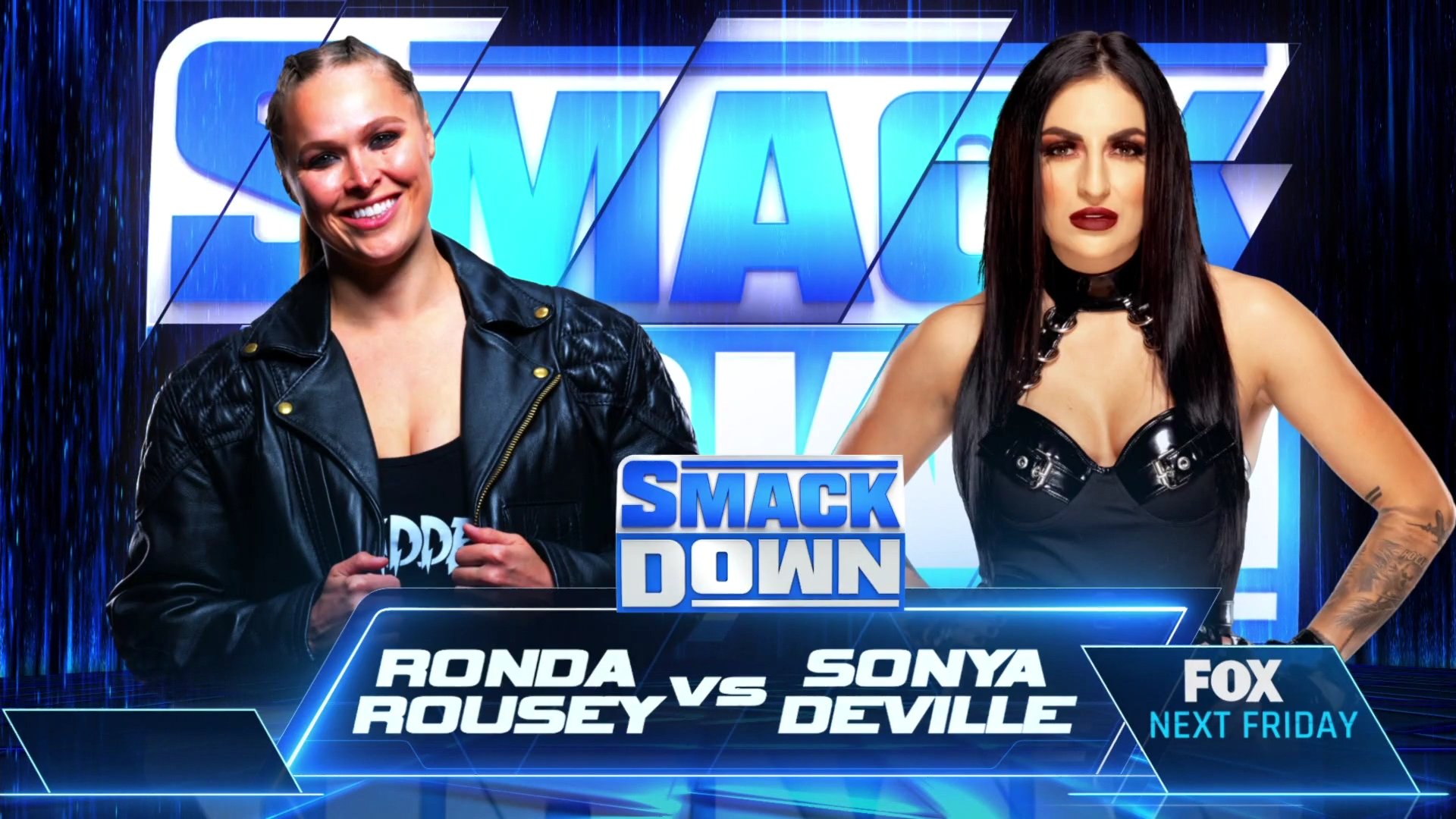 Ronda Rousey vs. Sonya Deville, two title matches set for WWE SmackDown
