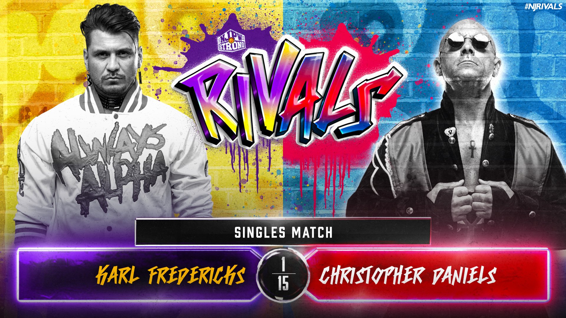 Christopher Daniels vs. Karl Fredericks announced for NJPW Strong: Rivals