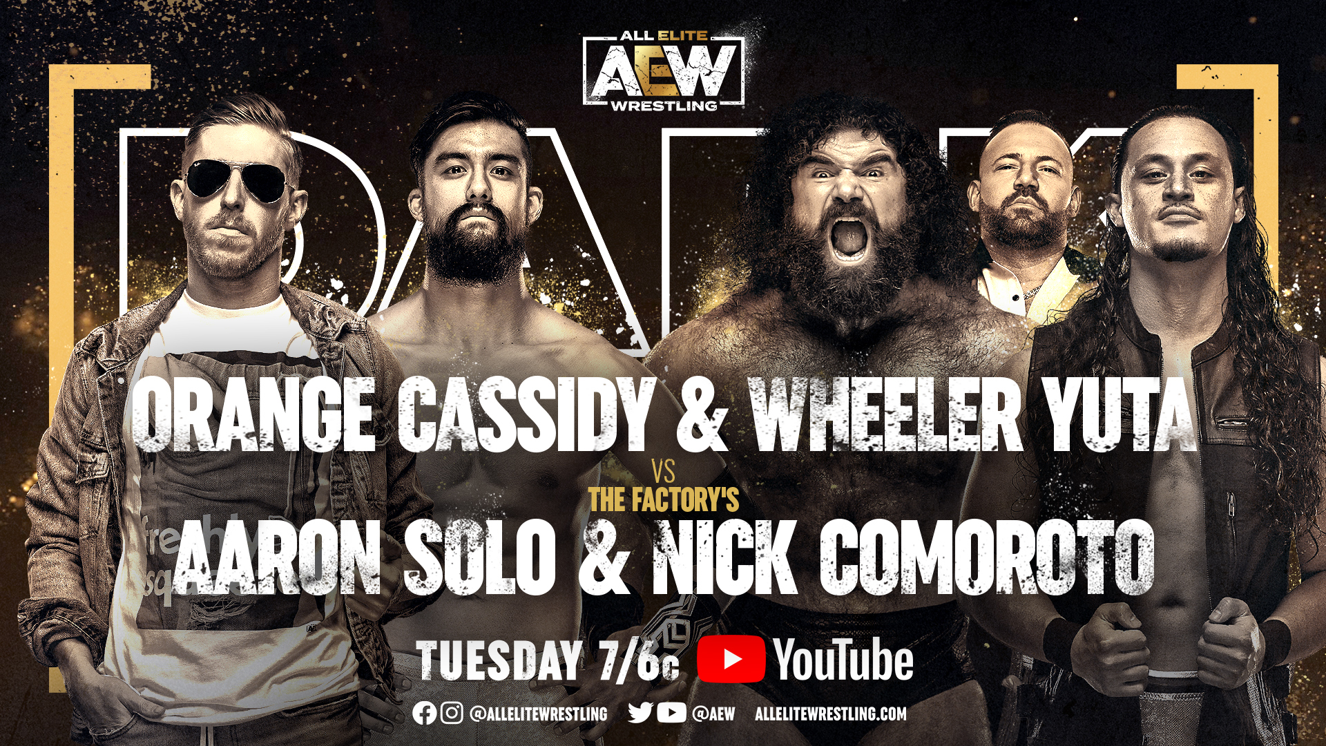 Eleven matches announced for this week’s AEW Dark
