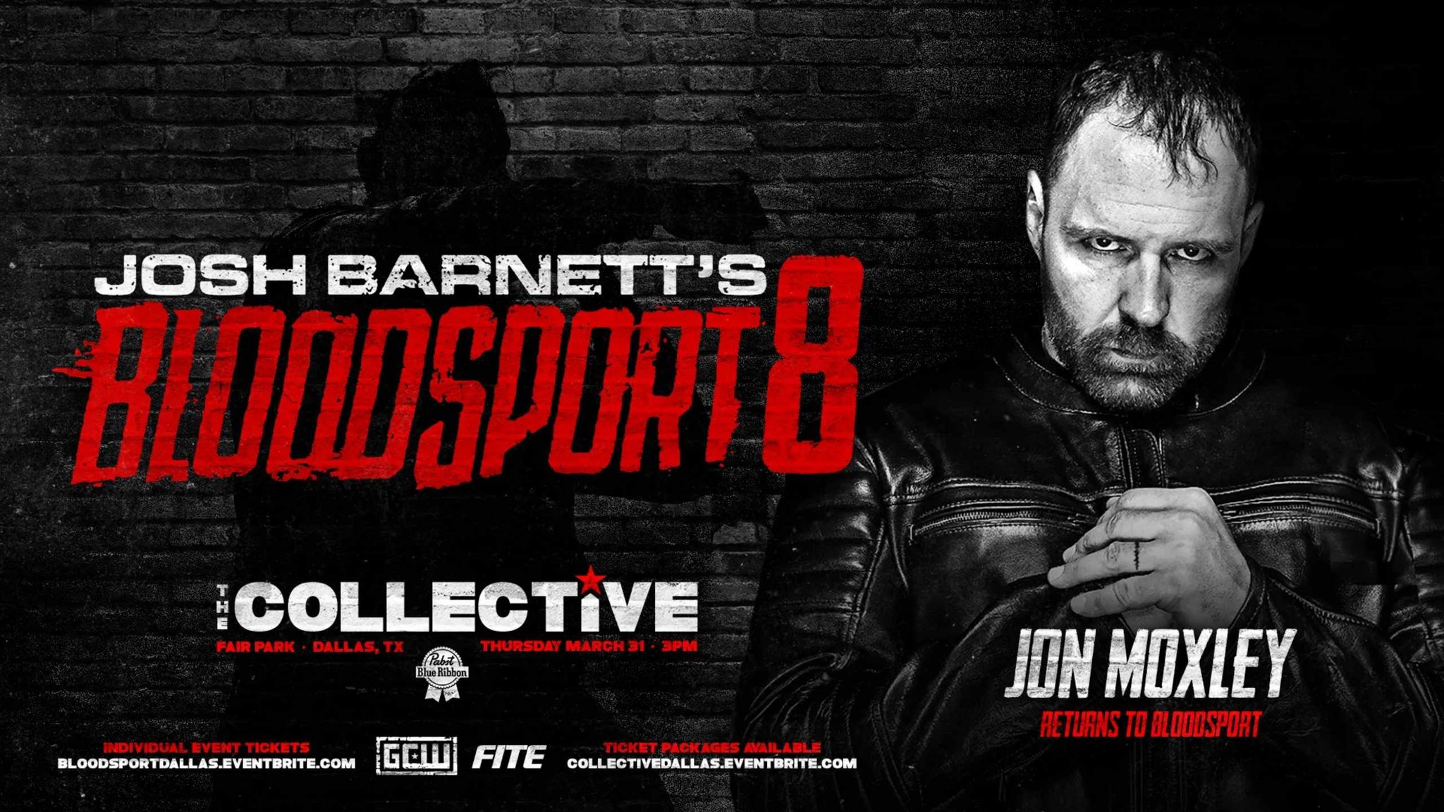 Jon Moxley announced for Josh Barnett’s Bloodsport 8