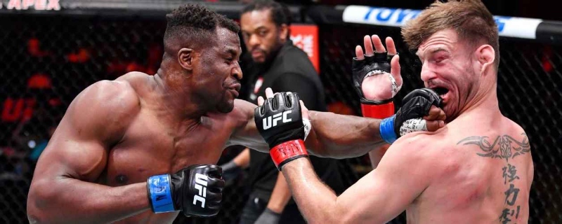 Ngannou knocks out Miocic to win heavyweight title at UFC 260