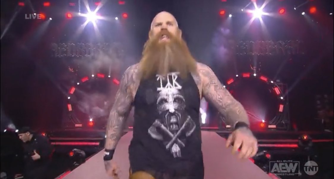 Erick Redbeard teaming with Death Triangle at AEW Revolution Buy-In