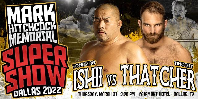 Tomohiro Ishii vs. Timothy Thatcher set for WrestleCon SuperShow