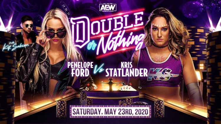 Penelope Ford replacing Britt Baker in AEW Double or Nothing match