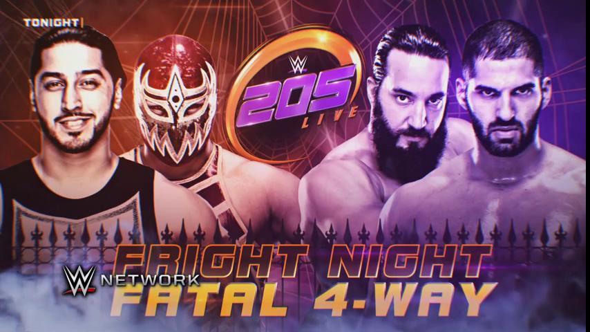 WWE 205 Live results: Pumpkins, brooms & skeletons fly on Halloween